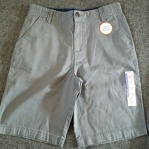 Flat front boy shorts